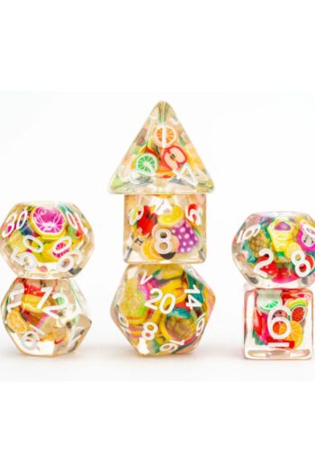 FanRoll  Dice Set Fruit (7)