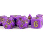FanRoll Sharp Edge Silicone Dice Set Regal Ricochet (7)