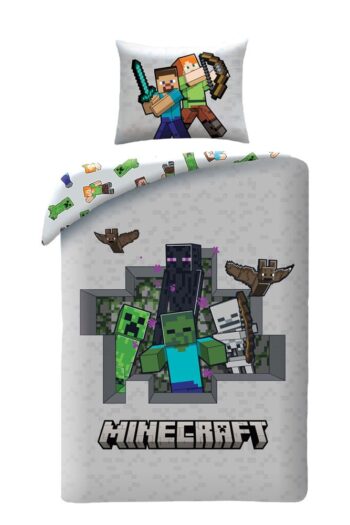Minecraft Duvet Set Ver. 3 140 x 200 cm / 70 x 90 cm