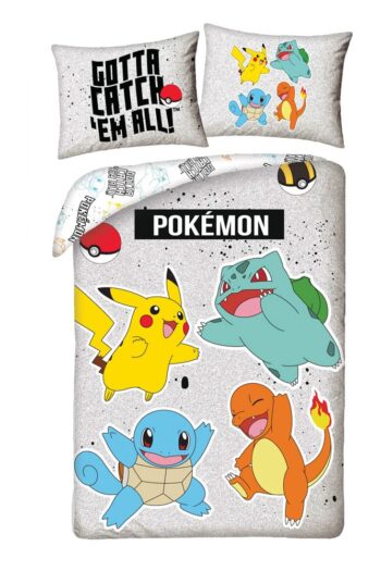 Pokémon Duvet Set Ver. 11 140 x 200 cm / 70 x 90 cm