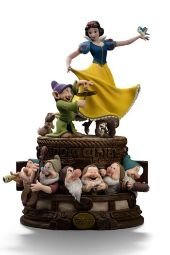 Snow White and the Seven Dwarves Art Scale Statue 1/10 Snow White and Dopey Deluxe Edition 21 cm