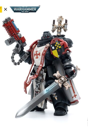 Warhammer 40k Action Figure 1/18 Black Templars Sword Brethren Brother Lombast 12 cm