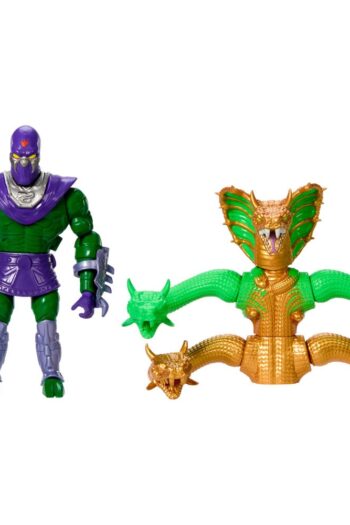 MOTU x TMNT: Turtles of Grayskull Deluxe Action Figure King Hiss 14 cm