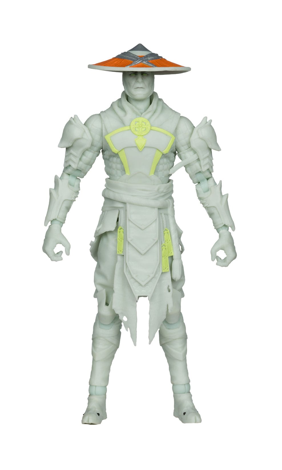 x_mcf11096 Mortal Kombat Action Figure Glow in the Dark Edition Raiden (Gold Label) 18 cm - immagine 1