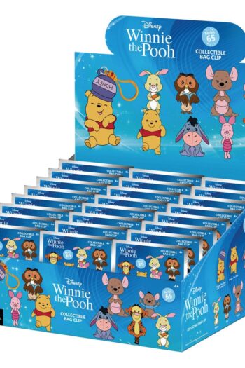 Winnie the Pooh 3D Foam Bag Clips Series 2 Display (24)