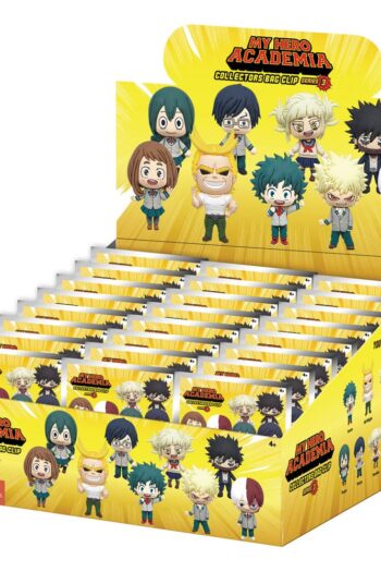 My Hero Academia 3D PVC Bag Clips Series 3 Display (24)