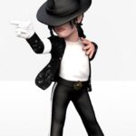Michael Jackson Minix Figure Billie Jean 12 cm