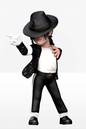 Michael Jackson Minix Figure Billie Jean 12 cm