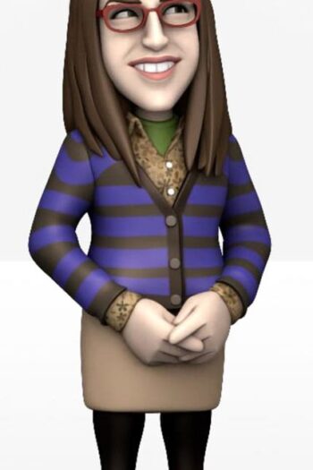 The Big Bang Theory Minix Figure Amy Farrah Fowler 12 cm