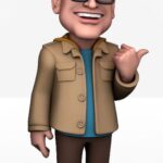 The Big Bang Theory Minix Figure Leonard Hofstadter 12 cm