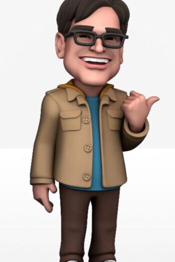 The Big Bang Theory Minix Figure Leonard Hofstadter 12 cm