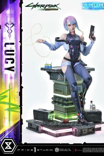 Cyberpunk: Edgerunners Real Elite Masterline Series Statue 1/4 Lucy Deluxe Version 50 cm