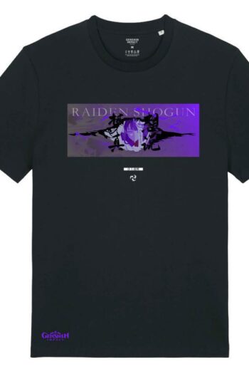Genshin Impact T-Shirt Raiden Shogun Plane of Euthymia Size L