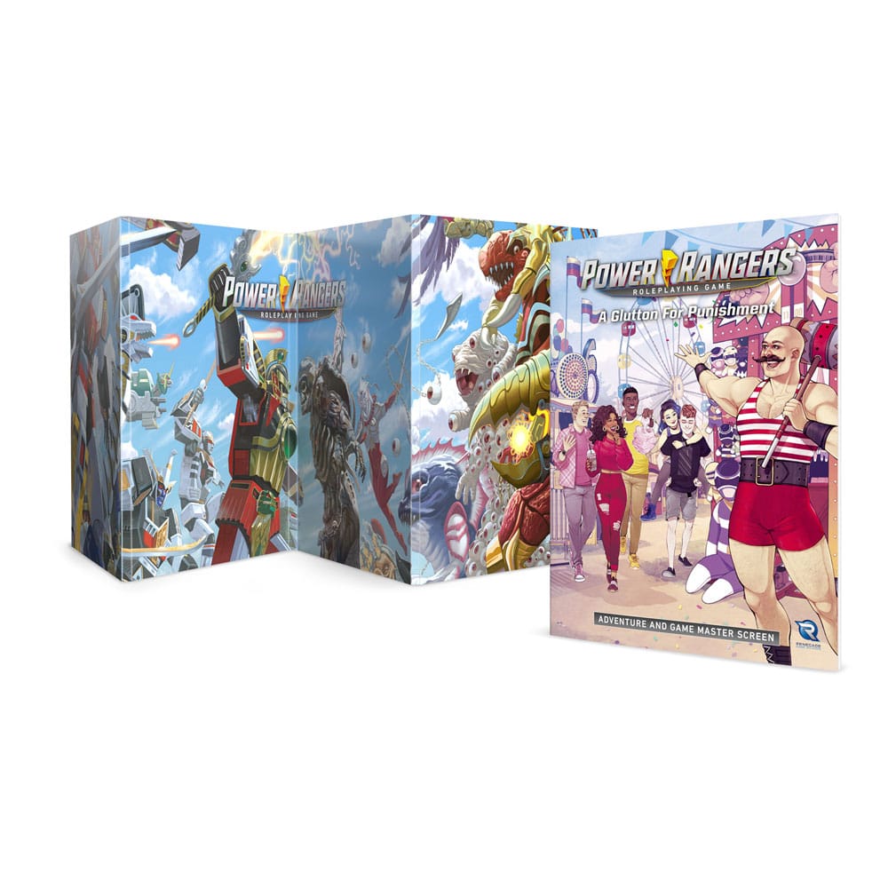 x_rgs08436 Power Rangers RPG book A Glutton for Punishment Adventure & GM Screen *Englische Version* - immagine 1