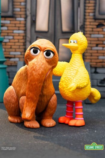Sesame Street ReAction Action Figures 2-Pack Big Bird and Mr. Snuffleupagus 10 cm