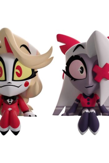 Hazbin Hotel Vinyl Figures Charlie & Vaggie Monitor Buddiez