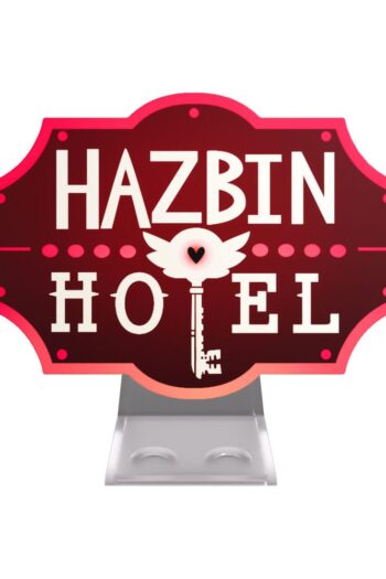 Hazbin Hotel Nightlight Logo Stand 13 cm