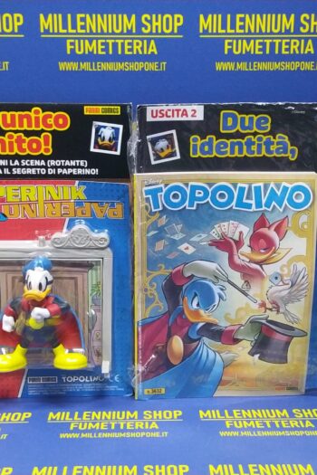 Topolino 3631 + 3632 diorama Paperino e Paperinik Disney Panini