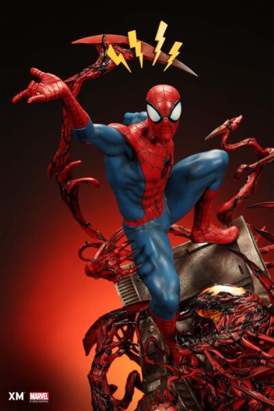 Spider-Man (Absolute Carnage) 1/4 Scale Statua Marvel by Xm Studio - immagine 10