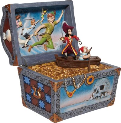 6008063 Peter Pan Flying Capitan Hook Disney Jim Shore Traditions by Enesco - immagine 3