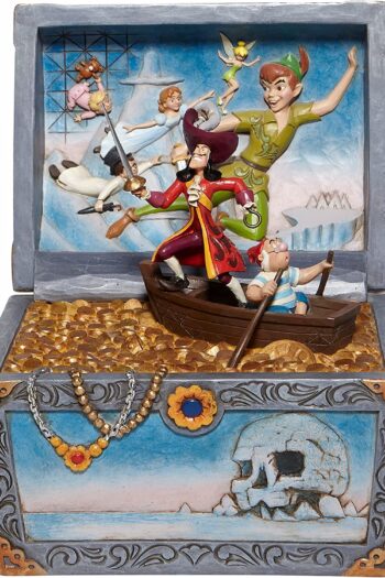 6008063 Peter Pan Flying Capitan Hook Disney Jim Shore Traditions by Enesco