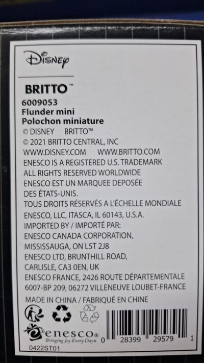 6009053 Flounder mini Britto Disney by Enesco - immagine 3