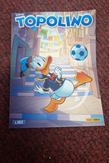 Napoli calcio Comicon Paperino 2025 Topolino 3623 Panin Disney Special Variant