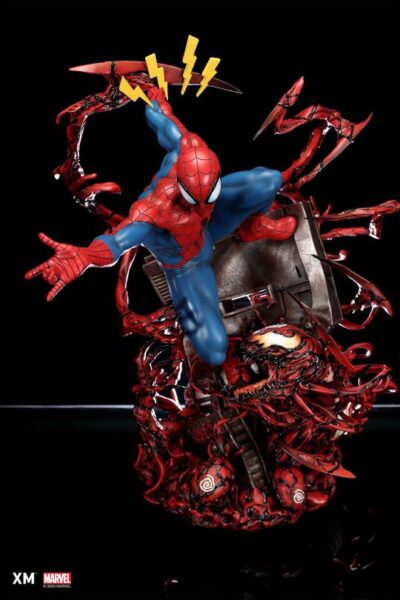 Spider-Man (Absolute Carnage) 1/4 Scale Statua Marvel by Xm Studio - immagine 21