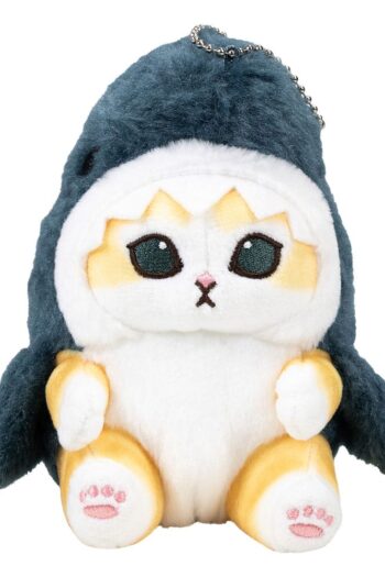 Mofusand Plush Keychain Cat Shark 10 cm