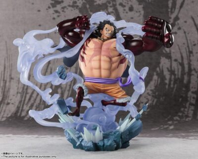 One Piece FiguartsZERO PVC Statue Extra Battle Monkey D. Luffy from GEAR4 21 cm by Bandai - immagine 3