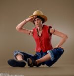 One Piece S.H. Figuarts Action Figure Monkey D. Luffy (Netflix) 14 cm by Bandai - immagine 4