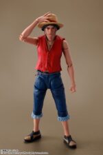 One Piece S.H. Figuarts Action Figure Monkey D. Luffy (Netflix) 14 cm by Bandai - immagine 5