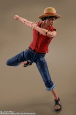 One Piece S.H. Figuarts Action Figure Monkey D. Luffy (Netflix) 14 cm by Bandai - immagine 6