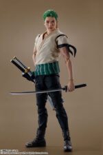 One Piece S.H. Figuarts Action Figure Roronoa Zoro (Netflix) 14 cm by Bandai - immagine 3