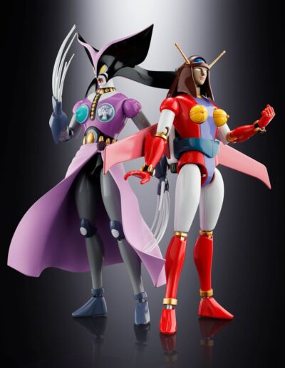 GX-114 Janus & GX-12R Venus A Set Great Mazinger Soul of Chogokin Diecast Action Figures 17 cm by Bandai - immagine 17