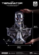 The Terminator The Real Series Life Size Bust T-800 Endoskeleton Skull 50 cm by Blitzway - immagine 17