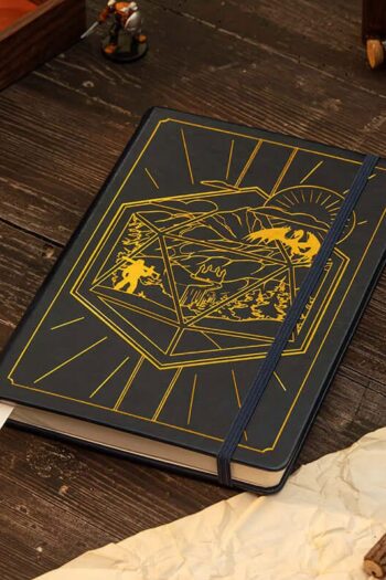 Dungeons & Dragons RPG Journal 5e Blue