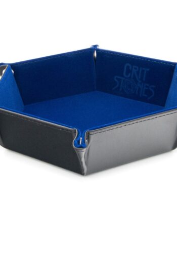 CritStones Folding Dice Tray Blue