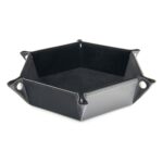 CritStones Folding Dice Tray Black