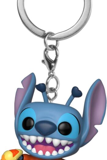 Lilo & Stitch POP! Vinyl Keychains 4 cm  Stitch w/ Blaster Display (12)