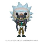 Rick & Morty POP! Animation Vinyl Figure Rick w/ Glorzo 9 cm