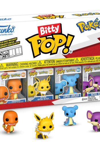 Pokémon Bitty POP! Vinyl Figure 4-Pack Series 2 2 cm