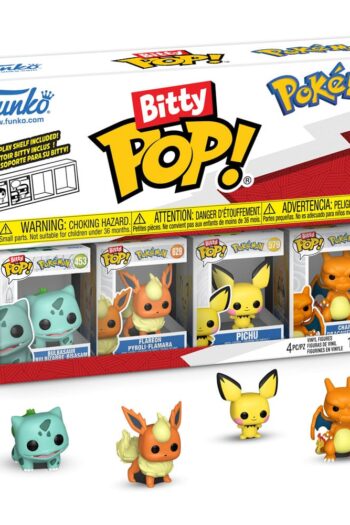 Pokémon Bitty POP! Vinyl Figure 4-Pack Series 3 2 cm