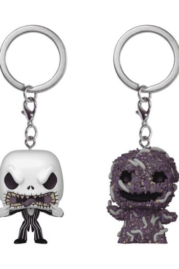 Nightmare Before Christmas POP! Vinyl Keychain 2-Pack Jack/Oogie 4 cm
