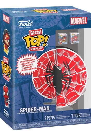 Marvel Bitty POP! Display with 2 Vinyl Figures Spider-Man Web