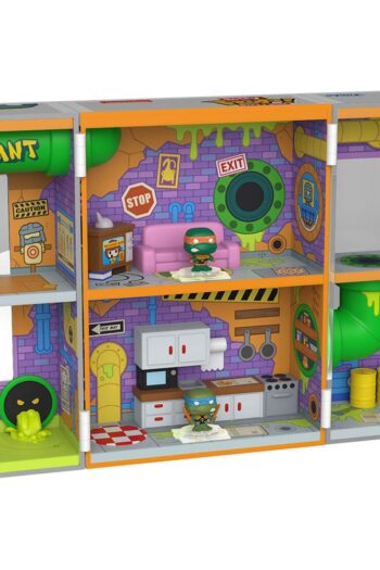 Teenage Mutant Ninja Turtles Bitty POP! Bitty Box Display with 2 Vinyl Figures Sewer Lair