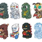 Godzilla + Rokimoto Blind Box Figures 10 cm Display (12)