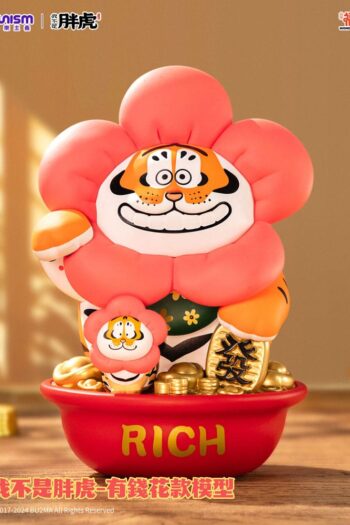 I Am Not Fat Tiger Statue 1/7 Alexander the Tiger Rich Flower 20 cm