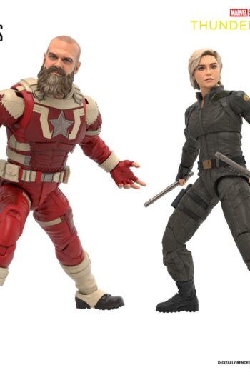 Thunderbolts Marvel Legends Action Figure 2-Pack Yelena Belova & Red Guardian 15 cm