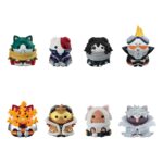 My Hero Academia Mega Cat Project Mini Figures Heroaca Cats No.01 3 cm Blind Box Assortment (8) (Repeat)